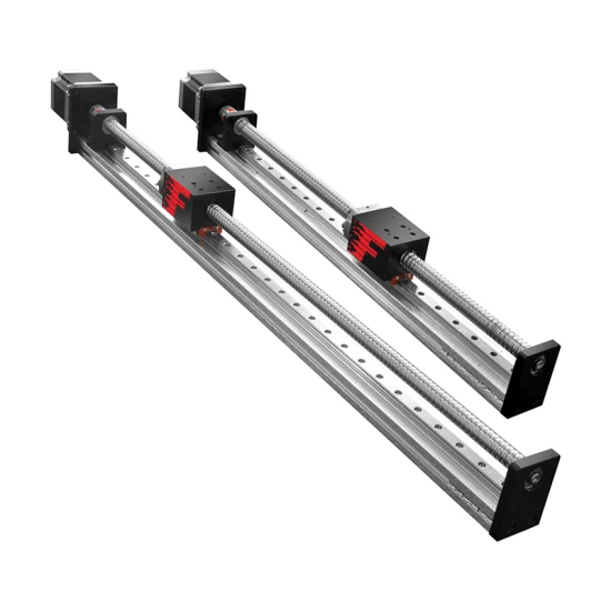 Motorized Ball Screw Linear Guide Rail 3 Axis Stage Motion Slide Table